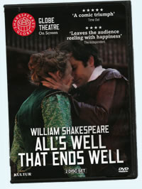 DVD cover with photo of redemptive Bertram hugging Helen